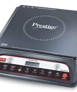 Prestige PIC 20 WIZ 1600W Induction Cooktop(Black, Automatic Whistle Counter, Indian Menu Option)